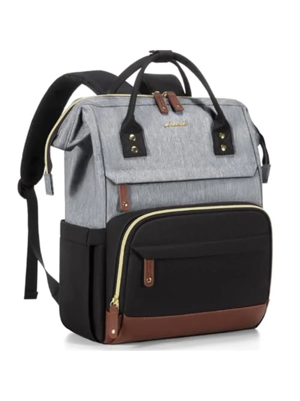 Womens 15.6 Inch Laptop Backpack Purse Large Capacity Waterproof Work Nurse Bag